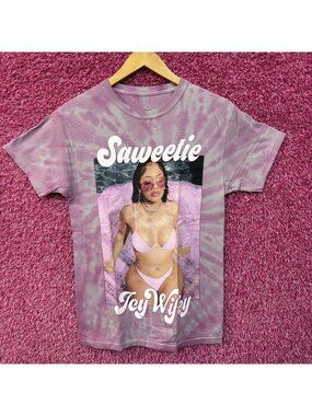 Saweetie purple tie dye size small